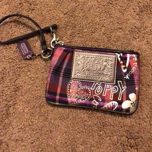 USED ONCE COACH POPPY WRISTLET